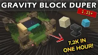 INSANE ANY GRAVITY BLOCK DUPER - 72K ITEM PER HOUR | Minecraft Java 1.21+