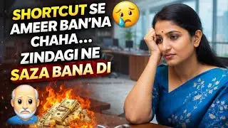 Shortcut Se Ameer Ban’na Chaha… Zindagi Ne Saza Bana Di | Real Life Story | Emotional & Shocking