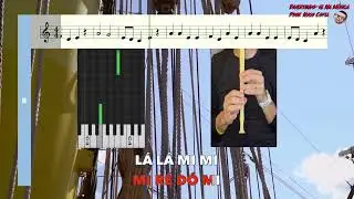 Wellerman: Play-along Flauta de Bisel (Doce) com voz guia