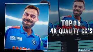 Top 5 High-Quality 4K CC Presets & XML Files for Cricket Editors ☠️ Link in description 🤩