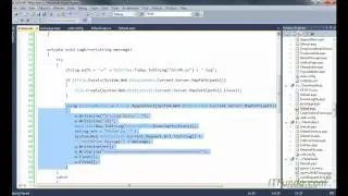 How to log application level error and redirect the user to error page
