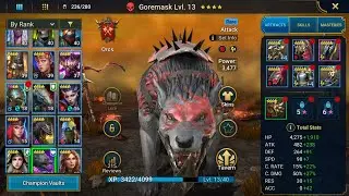 Let's Play RAID: SHADOW LEGENDS DAY 213 GOREMASK (Android Gameplay)