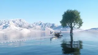 Seaplane - Abstract 3D Animation