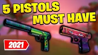 5 PISTOLS SKINS YOU MUST HAVE! - CS:GO 