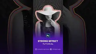 Stroke Effect in Photoshop | Photoshop Tips 