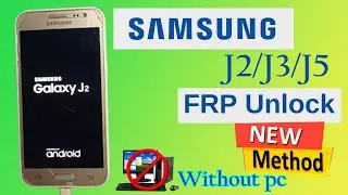 HOW TO SM J2 Frp bypass / google account remove | samsung J200h google account remove