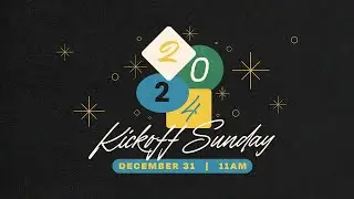 Kickoff Sunday - Happy New Year/December 31, 2023/Stacie Bartels