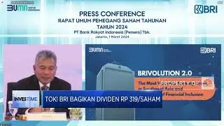 BRI Bagikan Dividen Rp319 Per Lembar Saham