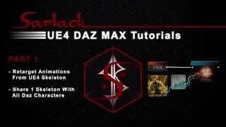 Daz3D Gen3 Characters in UE4 Retargeting and Sharing Animations from Epic Skeleton - Part 1