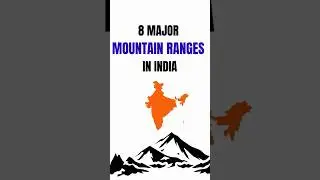 8 Major Mountain Ranges in India | Suresh Sir | LTX Classes | #upsc #shorts #trending