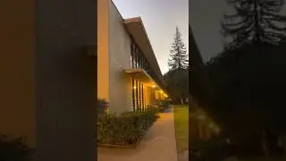 Sacramento University. Evening.