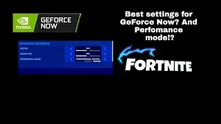Best GeForce Now Settings + How to get Performance Mode😋🔥