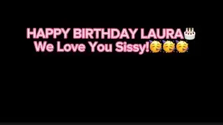 Happy birthday to one of my Riders, my SISTER, my MOD and my FRIEND LAURA!🥰😍😘