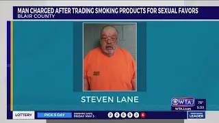 Blair County man accused of trading 'smokes,' alcohol with teen for sexual favors