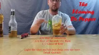 Flaming Dr. Pepper Drink Recipe - Epic Drink Recipes
