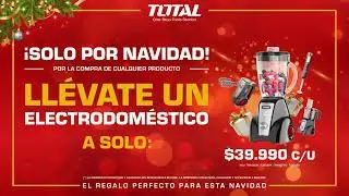 Campaña Electrodomesticos en Navidad - Total Tools