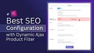 Best Seo configuration with Dynamic Ajax Product Filters for WooCommerce