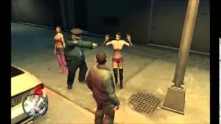 GTA 4, two hookers fighting
