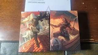 Opening MTG Assassins Creed Starter Box