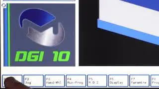 The Milltronics 9000 DGI CNC Control Overview