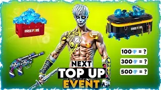 NEXT TOP UP EVENT 100% FREE FIRE