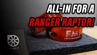 2024 Ford Ranger Raptor | Custom Level Kit, Beadlocks & Unique Powder Coating!