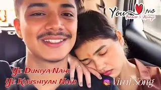 Ye Duniya Nahi ye khushiyan nahi _ Vadon se Nahi jhankar mix ( movie _ jeet) #instaviral #viralvideo