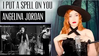VOICE COACH REACTS| Angelina Jordan... I PUT A SPELL ON YOU.