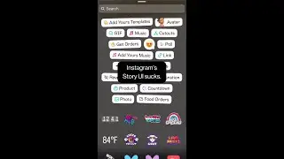 Have you ever noticed that Instagram's Story UI sucks? Let's fix it.