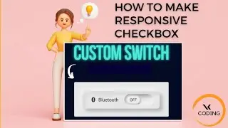 how to create toggle button  or checkbox|create toggle button in html and css