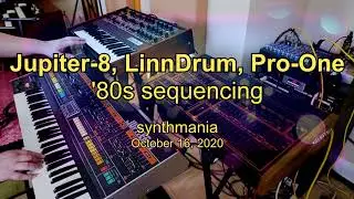 Jupiter-8, LinnDrum, Pro-One '80s sequencing