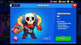 Brawl Stars- Underworld Bo