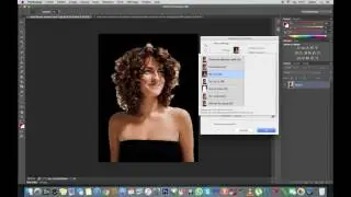 Tuto photoshop détourer les cheveux
