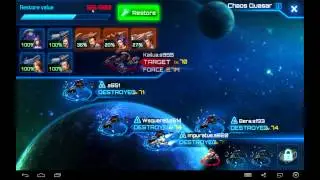 Galaxy Legend Tutorial: Beating the Chaos Quasar (all 15 fleets)
