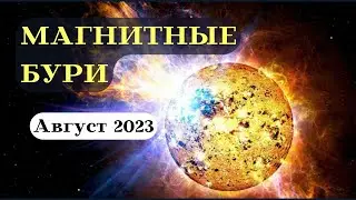 Магнитные Бури в Августе 2023 ОПАСНЫЕ ДАТЫ┃