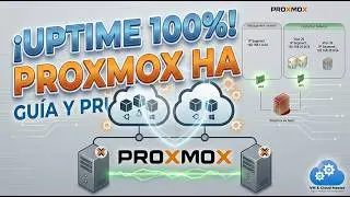 Proxmox HA Configurar y probar Alta Disponibilidad en tu Clúster #VMCloudMaster #proxmox