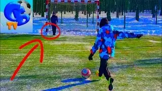 ⚽ ФУТОБОЛЬНЫЙ ВЫЗОВ УЗКАЯ ДЫРКА ⚽ FOOTBALL CHALLENGE NARROW HOLE