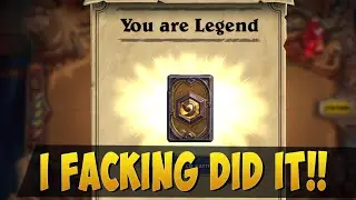 I DID IT! LEGEND RANK HEARTHSTONE