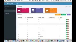 ElectroCRUD - OpenSource MySQL CRUD App