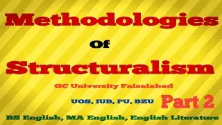 Part 2: Methodologies of Structuralism Literary Theory, linguistics, literary theory, Saussure