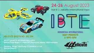 Helicute is here at the Indonesia Toy Fair
