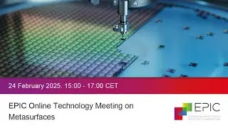 EPIC Online Technology Meeting on Metasurfaces