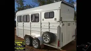 2013 Kings 3 x Horse Float, Angle Load, Kitchenette.  TS458