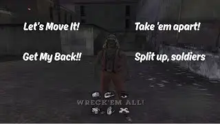 The Warriors - All Qoutes/Voice Lines Commands