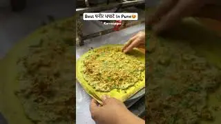 Best Paneer Dhapate In Pune😍 #pune #punefoodie #streetfood #foodie