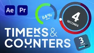 Timers & Counters for After Effects and Premiere Pro
