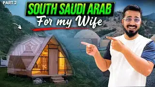 Surprised My Wife with a Secret Dome Stay in AlBaha 🌌 Exploring Saudi Nature 