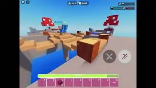 Trying To Win A Game In Roblox Sky Wars! #robloxgames