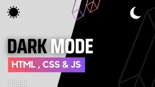 SWITCH FROM LIGHT MODE TO DARK MODE EASILY | MODO OSCURO 🌙🌙 (html, css , javascript)