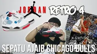 SEPATU AJAIB AIR JORDAN RETRO 4 YANG MASIH VIRAL